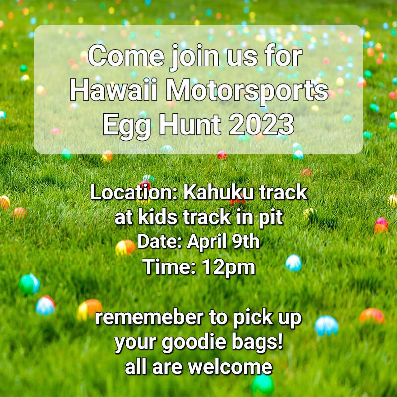 Free Fun Run course and Easter Egg Hunt
